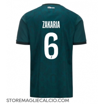 AS Monaco Denis Zakaria #6 Maglia Gara Trasferta Repliche 2024-25